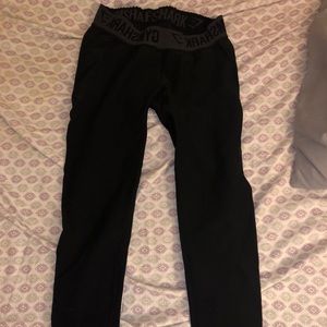 Black gymshark full length leggings